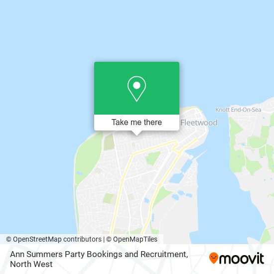 Ann Summers Party Bookings and Recruitment map