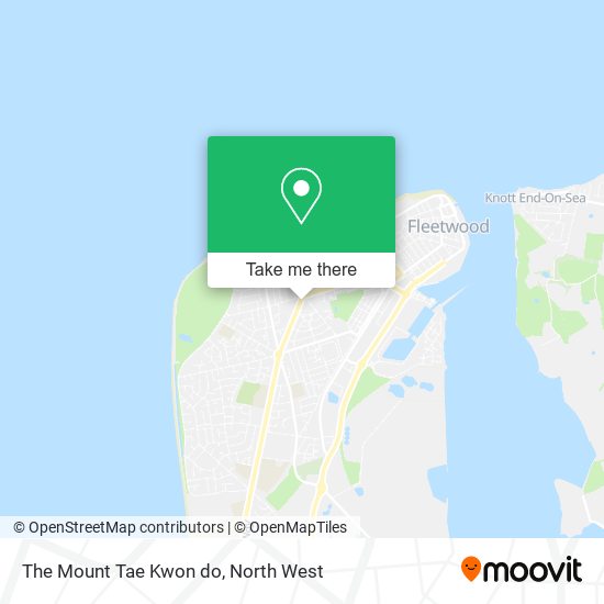 The Mount Tae Kwon do map