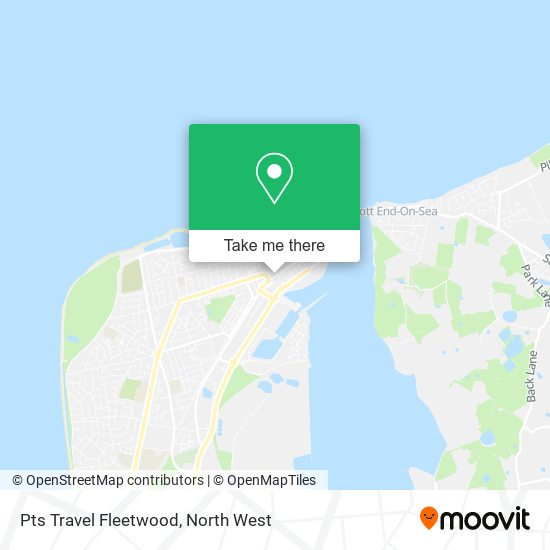 Pts Travel Fleetwood map