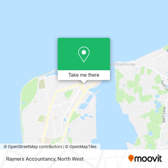 Rayners Accountancy map