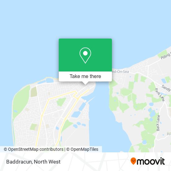 Baddracun map