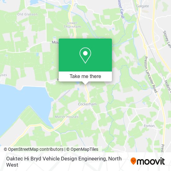 Oaktec Hi Bryd Vehicle Design Engineering map