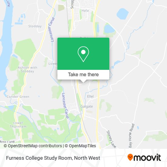 Furness College Study Room map