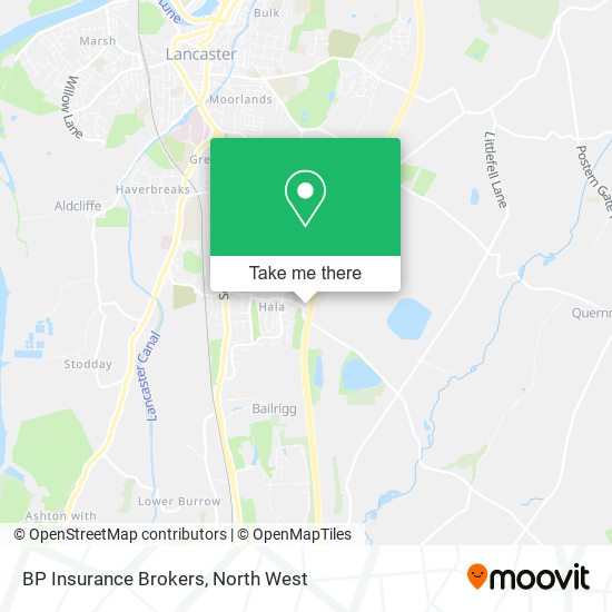 BP Insurance Brokers map