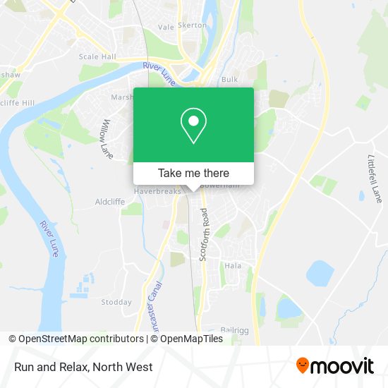 Run and Relax map