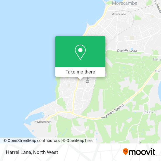 Harrel Lane map