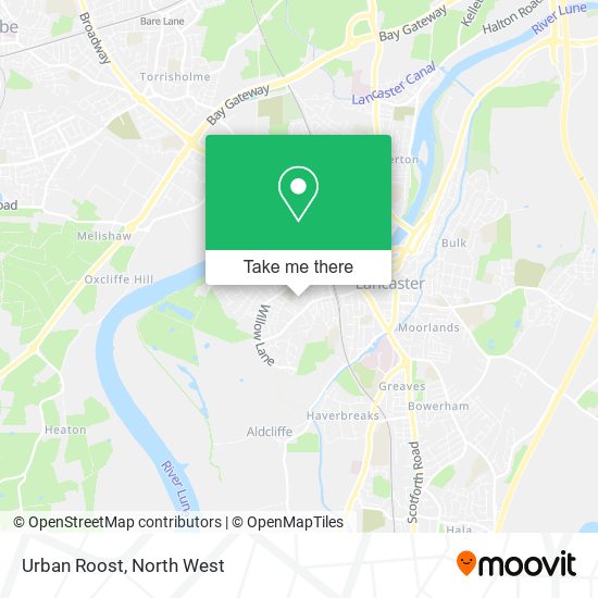 Urban Roost map