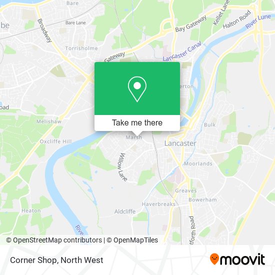 Corner Shop map