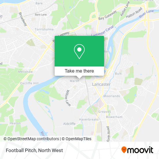Football Pitch map