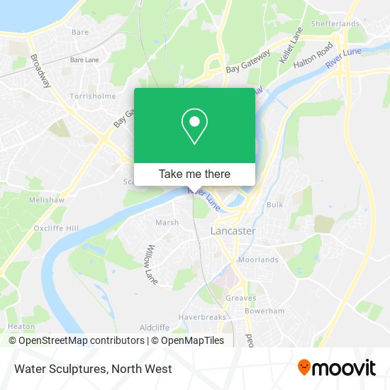 Water Sculptures map