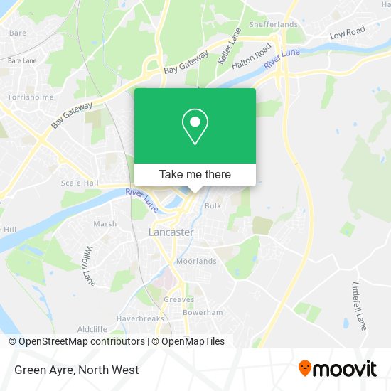 Green Ayre map
