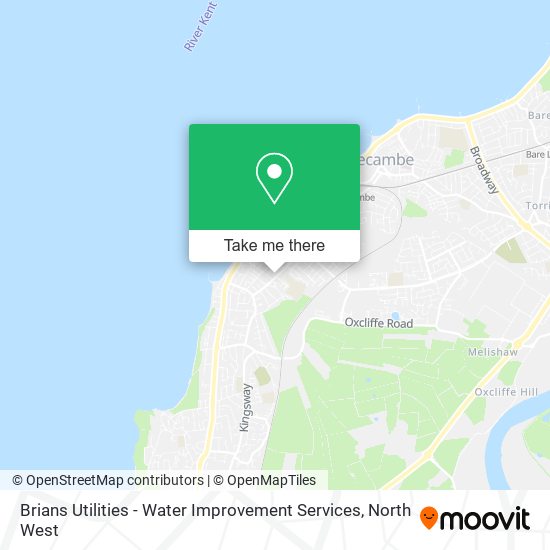 Brians Utilities - Water Improvement Services map