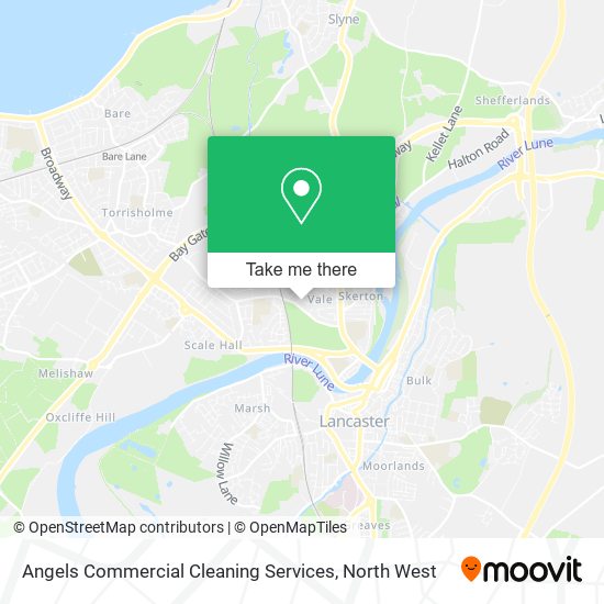Angels Commercial Cleaning Services map