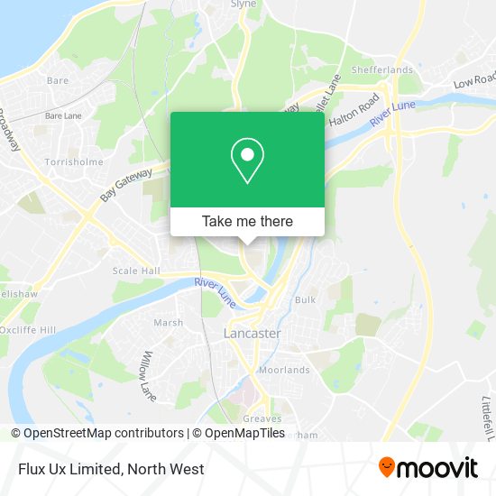 Flux Ux Limited map