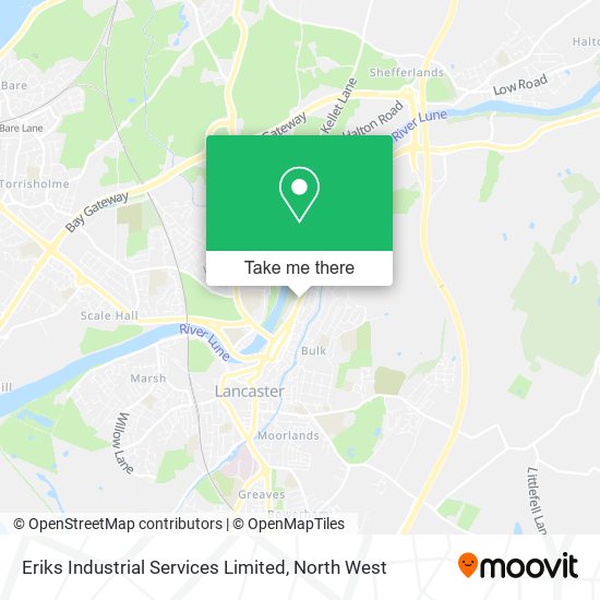 Eriks Industrial Services Limited map