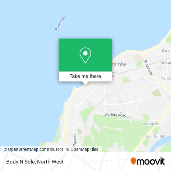 Body N Sole map