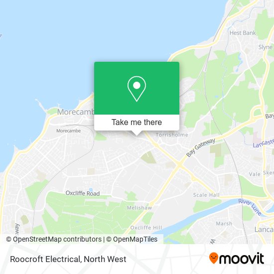 Roocroft Electrical map