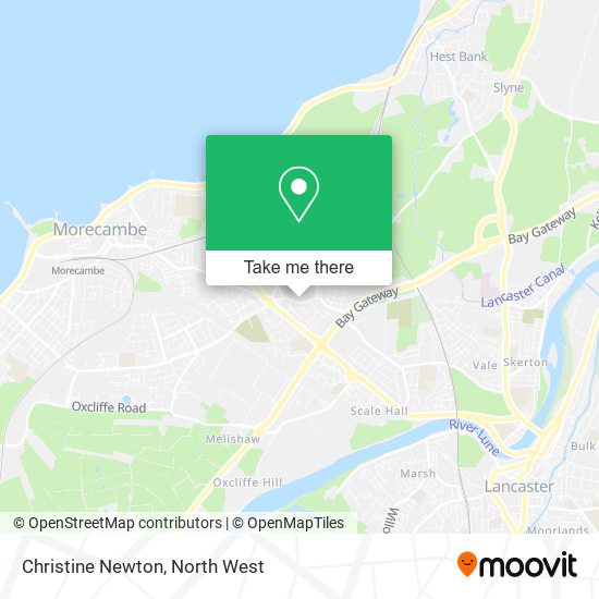 Christine Newton map