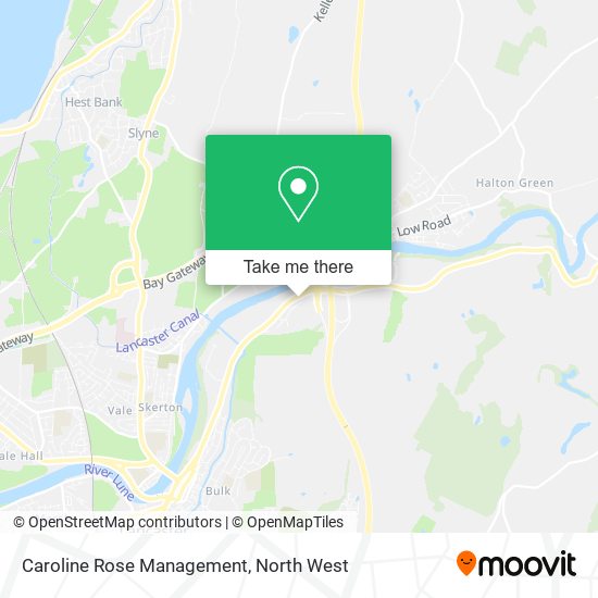 Caroline Rose Management map