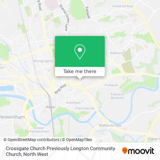 Crossgate Church Previously Longton Community Church map