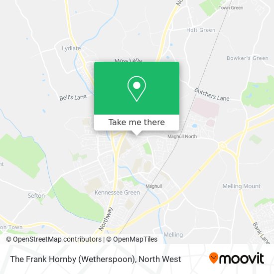 The Frank Hornby (Wetherspoon) map
