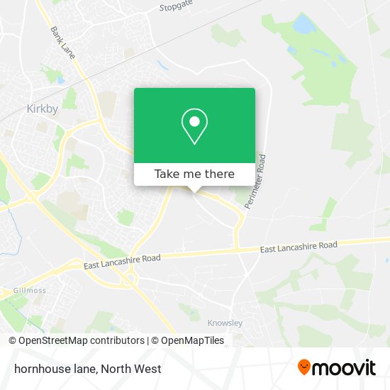 hornhouse lane map