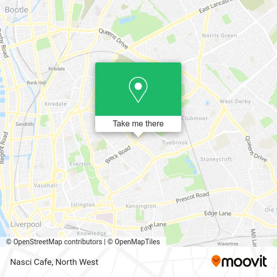 Nasci Cafe map