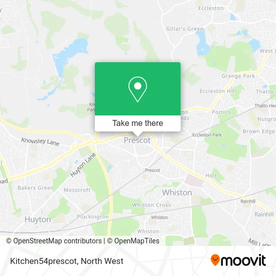 Kitchen54prescot map