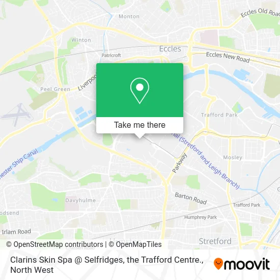 Clarins Skin Spa @ Selfridges, the Trafford Centre. map