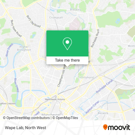 Wape Lab map