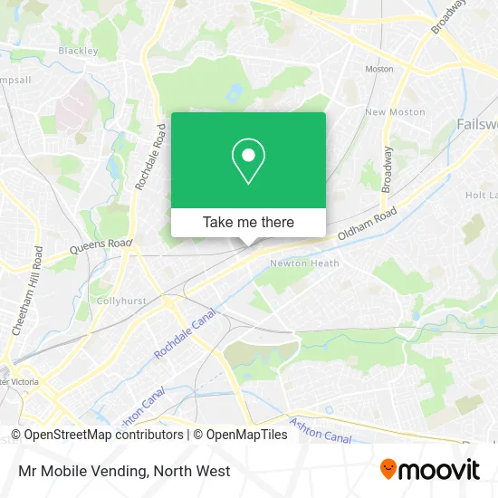 Mr Mobile Vending map