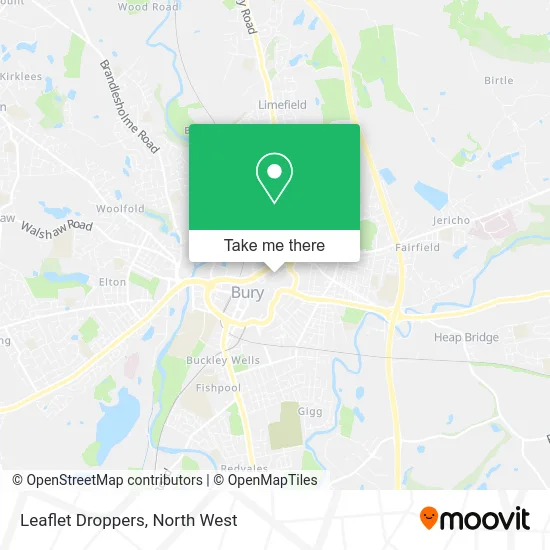 Leaflet Droppers map