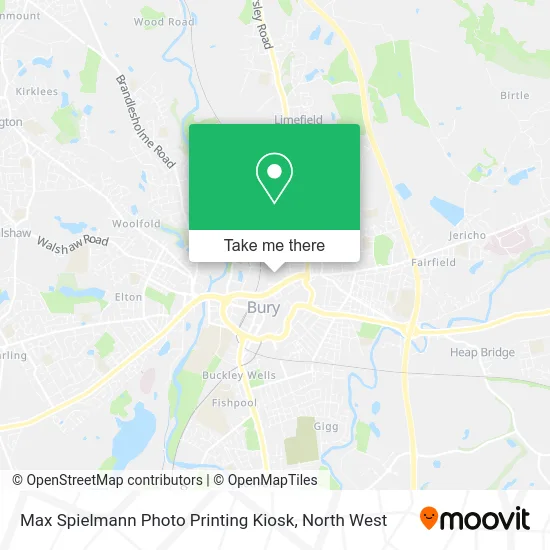 Max Spielmann Photo Printing Kiosk map