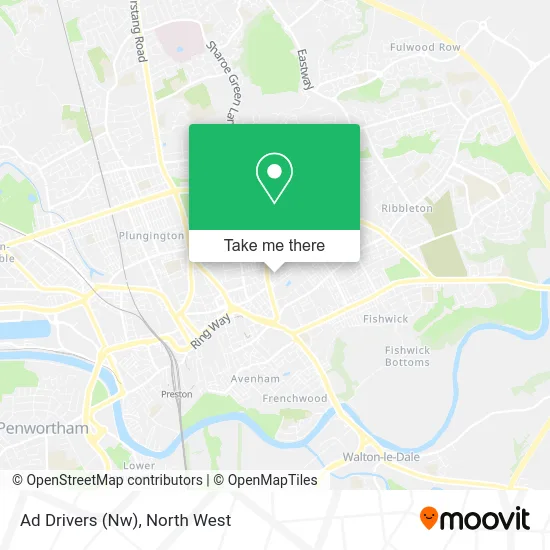 Ad Drivers (Nw) map