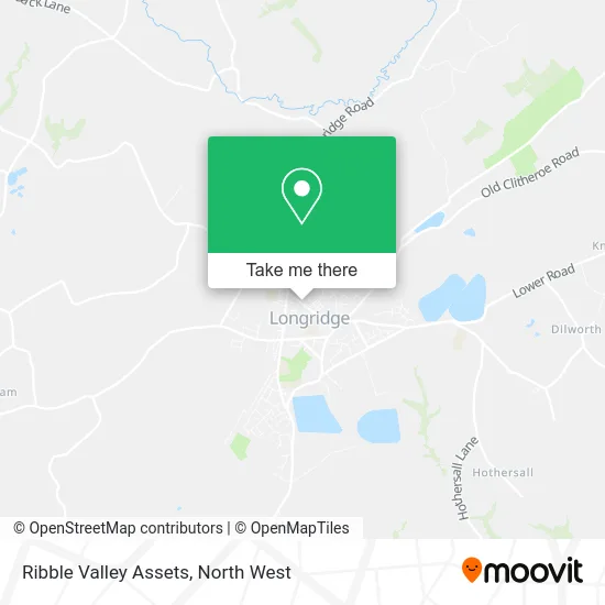 Ribble Valley Assets map
