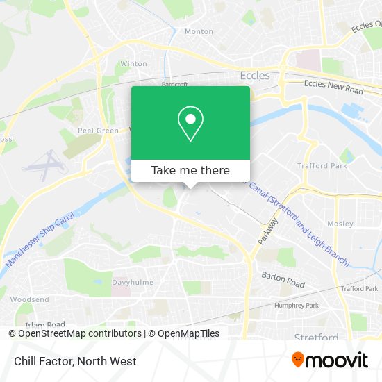 Chill Factor map