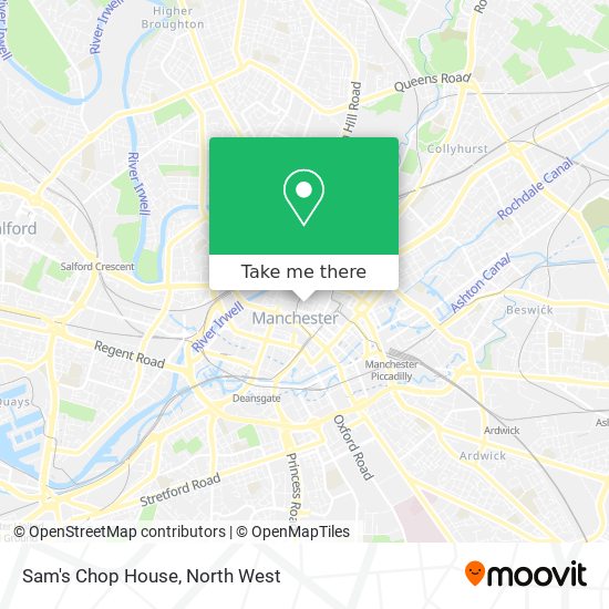 Sam's Chop House map