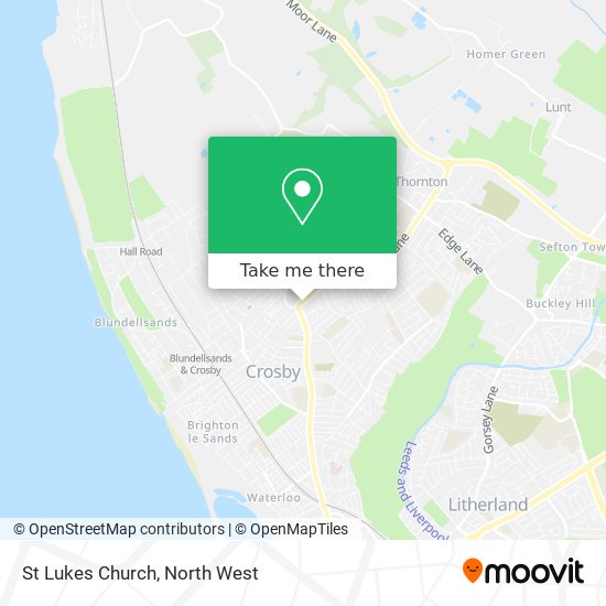 St Lukes Church map