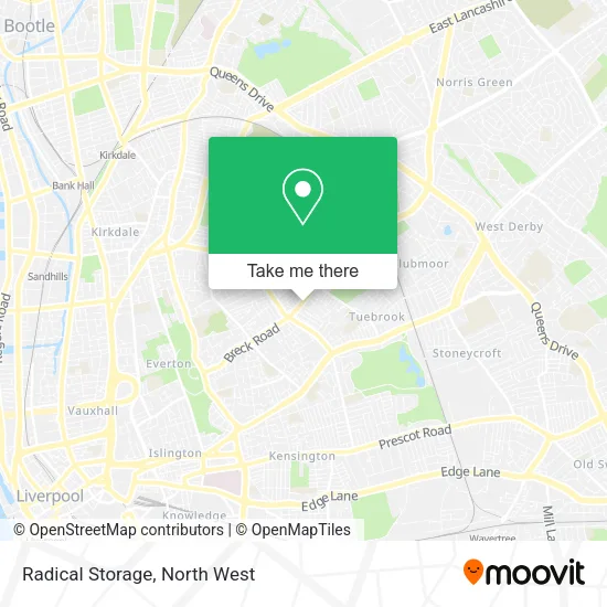 Radical Storage map