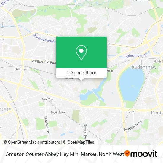 Amazon Counter-Abbey Hey Mini Market map