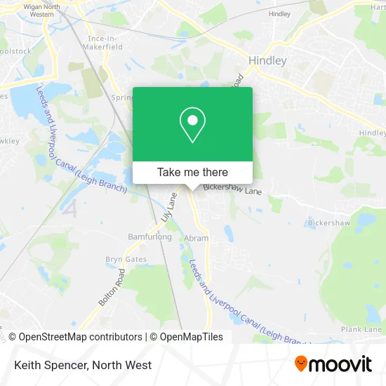 Keith Spencer map