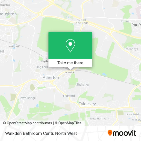 Walkden Bathroom Centr map