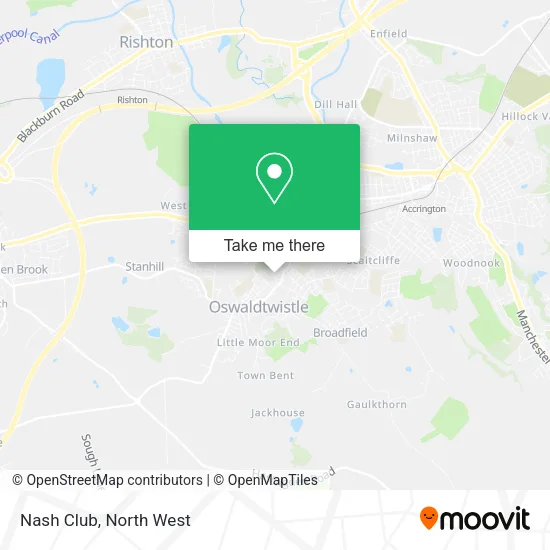 Nash Club map
