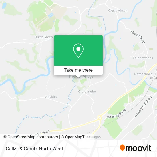 Collar & Comb map