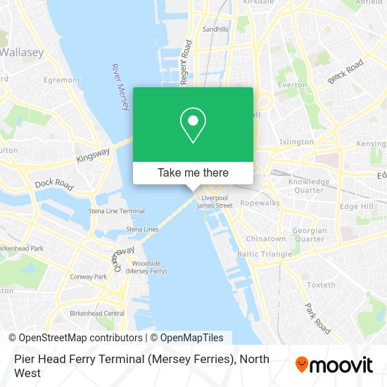 How to get to Pier Head Ferry Terminal (Mersey Ferries) in Liverpool by