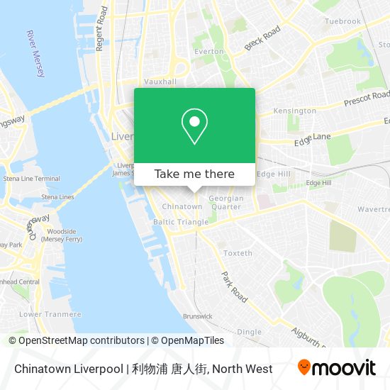 Chinatown Liverpool | 利物浦 唐人街 map