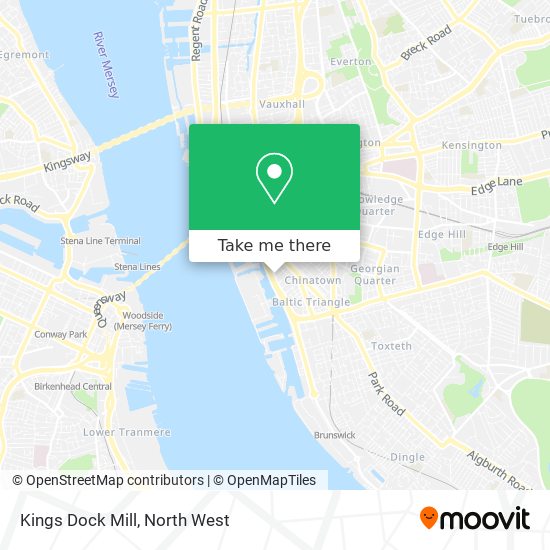 Kings Dock Mill map