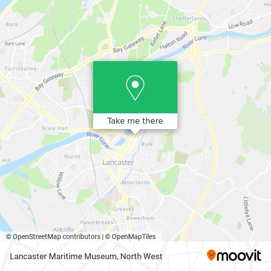 Lancaster Maritime Museum map