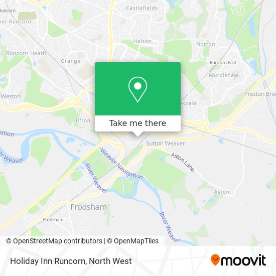 Holiday Inn Runcorn map