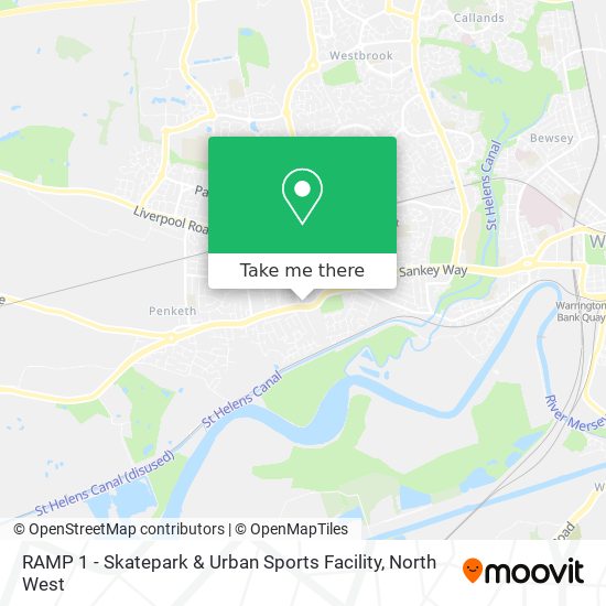 RAMP 1 - Skatepark & Urban Sports Facility map